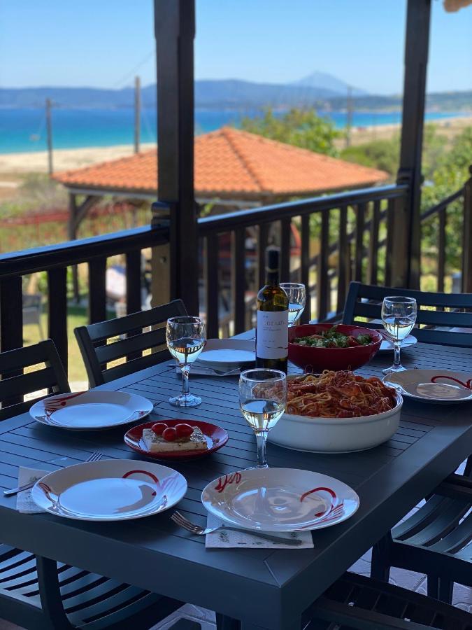 Sea View Villa Anastasia Ierissos Exteriör bild
